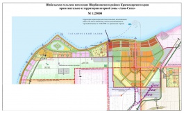 Схема застройки "Азов-Сити" Схема застройки "Азов-Сити"
